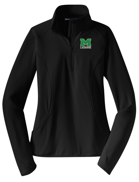 Picture of MHS Mens Lax Ladies Sport-Wick® Stretch 1/2-Zip Pullover