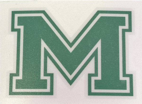 Picture of MHS Mens LAX Helmet Decal with Personalization Number