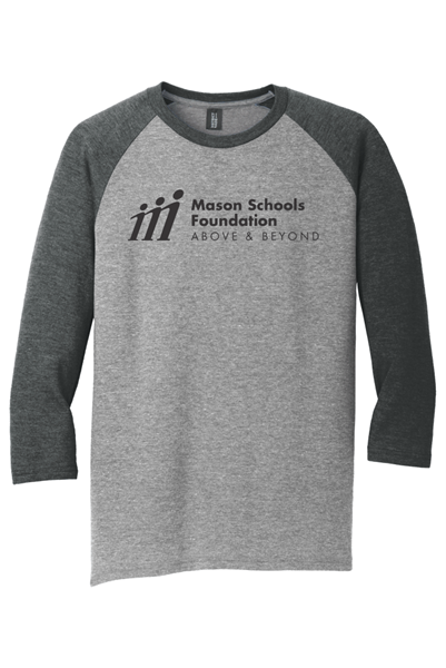 Picture of MSF 3/4 Sleeve Unisex Raglan T-Shirt