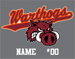 Picture of Warthog Baseball Car Decal