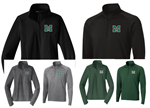Picture of Girls MHS LAX Sport Wick 1/4 zip Pullover