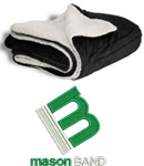 Picture of Mason Band Sherpa Blanket