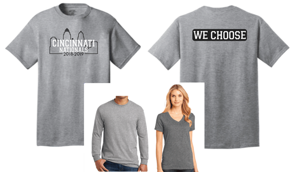 Picture of UCDT NATIONALS GREY COTTON SHIRT