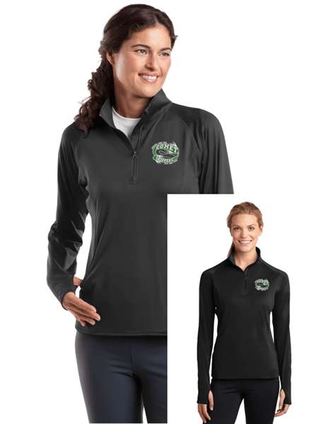 Picture of Comet Skippers Sport-Wick Stretch 1/4-Zip Pullover (Ladies)
