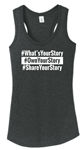 Picture of What's Your Story Women's Triblend Tank top