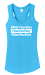 Picture of What's Your Story Women's Triblend Tank top
