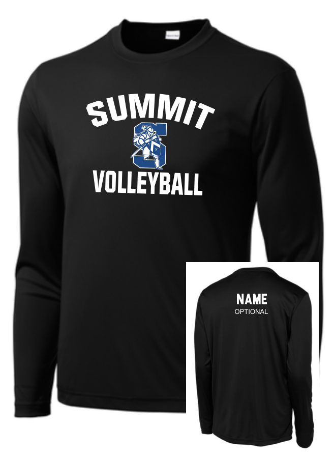 SUMMIT VOLLEYBALL FAN Long Sleeve Drifit T Friday Threads