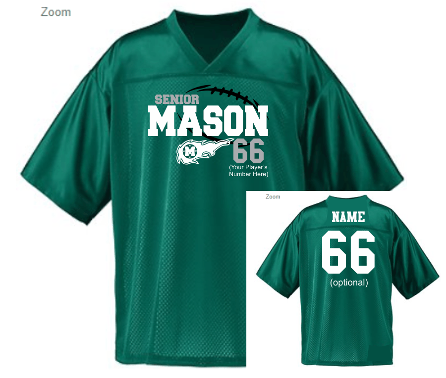 TEAM 58 - SENIOR PARENT JERSEY OPTIONS - Friday Threads