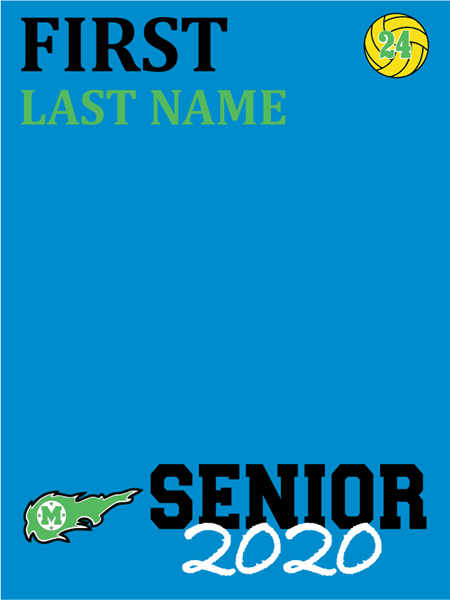 Picture of MHS WATER POLO SENIOR BANNER