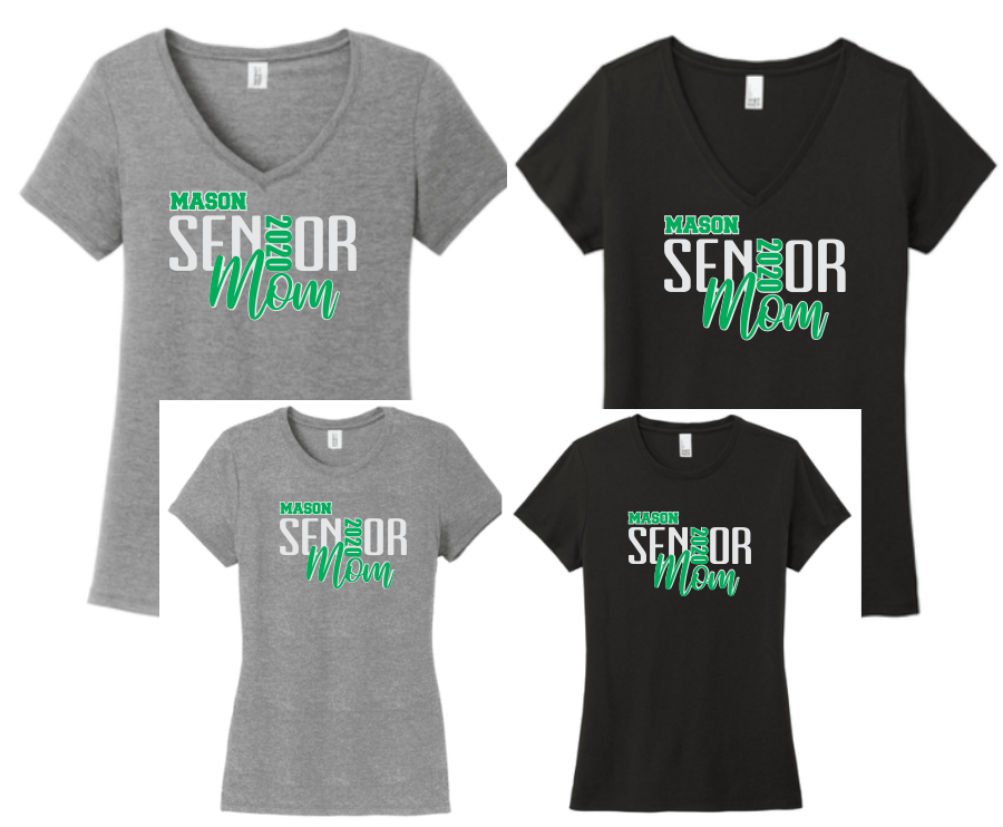 2020 Senior Mom Shirt Options - Friday Threads