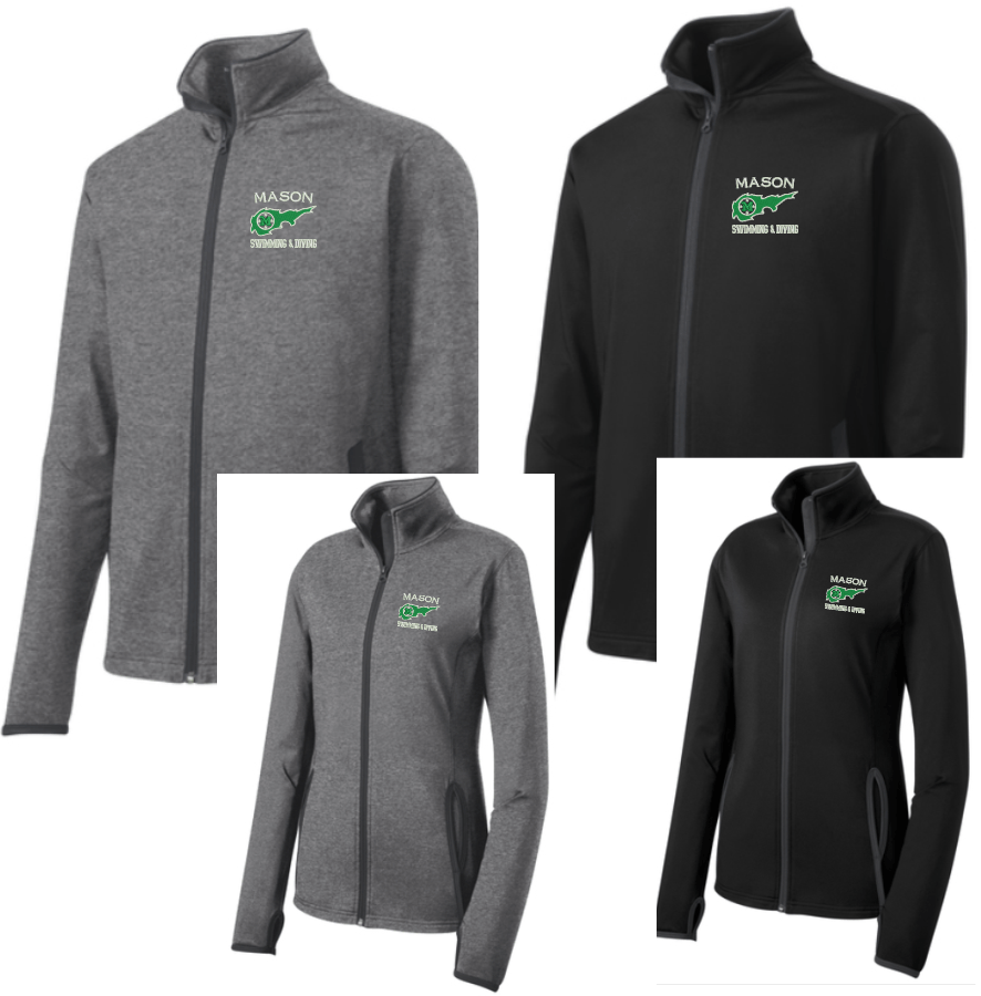 MMS Swim & Dive Sport Wick Full Zip Jacket Friday Threads