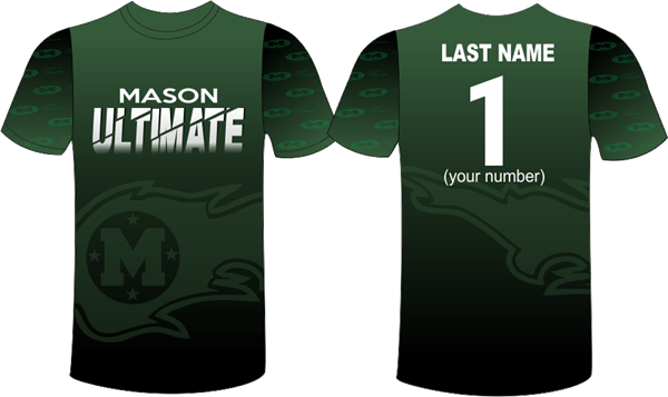 Picture of Mason Ultimate  Sublimated Green Jersey