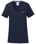 Picture of SPA Ladies Performance Blend V-Neck Tee