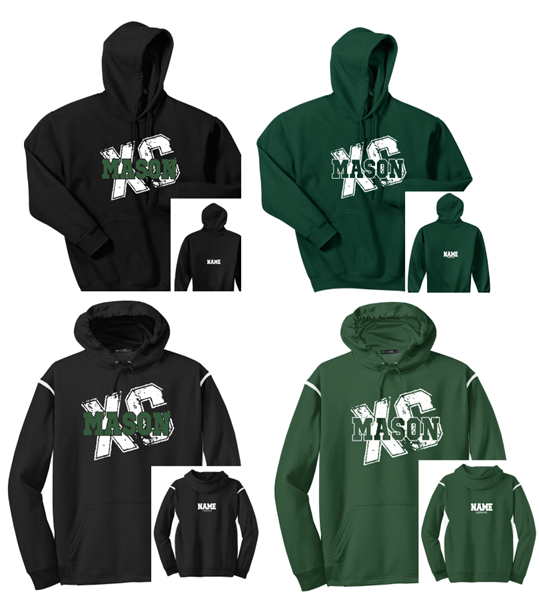 Picture of MHS Cross Country Fleece Hoodie Options