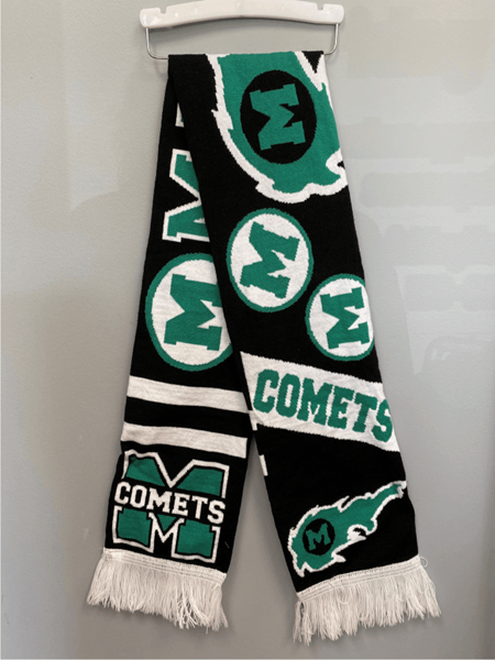 Picture of Mason Comets Reversible Scarf