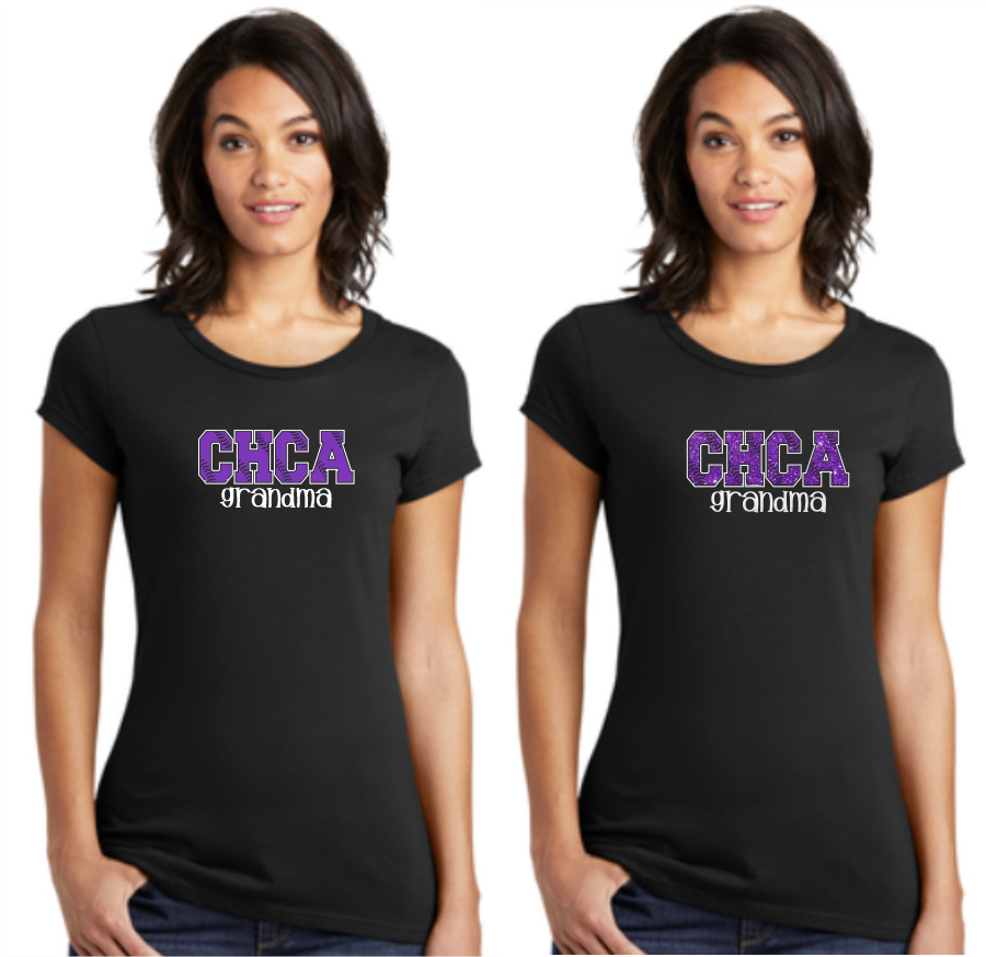 CHCA Baseball Black Cotton T-Shirt - Friday Threads