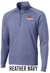 Picture of Armor Sport-Tek Unisex Sport-Wick Stretch 1/2-Zip Pullover