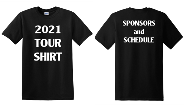Picture of Mason Band TOUR SHIRT 2021 - AVAILABLE THRU 8/12