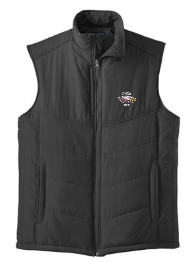 CHCA Men's Golf Puffy Vest - Friday Threads