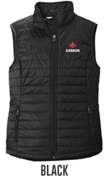 Picture of Armor Ladies Packable Puffy Vest