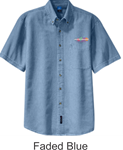 Picture of Pediatric Associates Men's Short Sleeve Denim Shirt