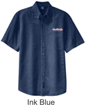Picture of Pediatric Associates Men's Short Sleeve Denim Shirt