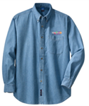 Picture of Pediatric Associates Men's Long Sleeve Denim Shirt
