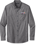 Picture of Pediatric Associates Men's Long Sleeve Chambray Easy Care Shirt