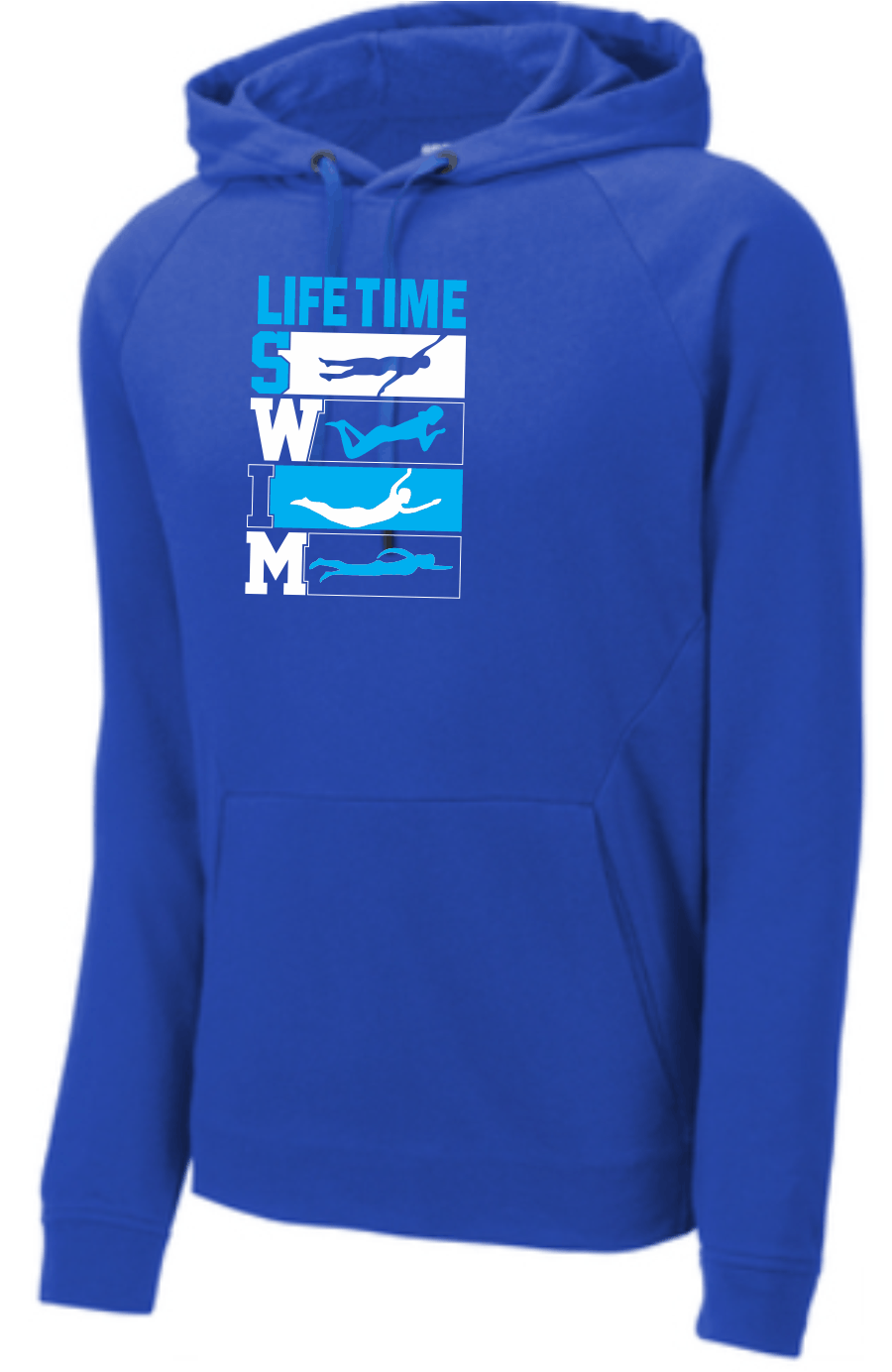 LIfetime Swim Team 2022 SWIM Adult Lightweight Hoodie - Friday Threads