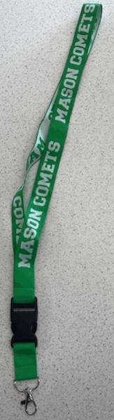 Picture of Mason Comets 1" Woven Lanyard