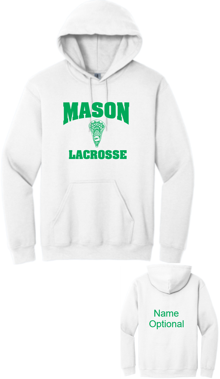 MHS 2022 Boys Lacrosse Cotton Hoodie Sweatshirt Friday Threads