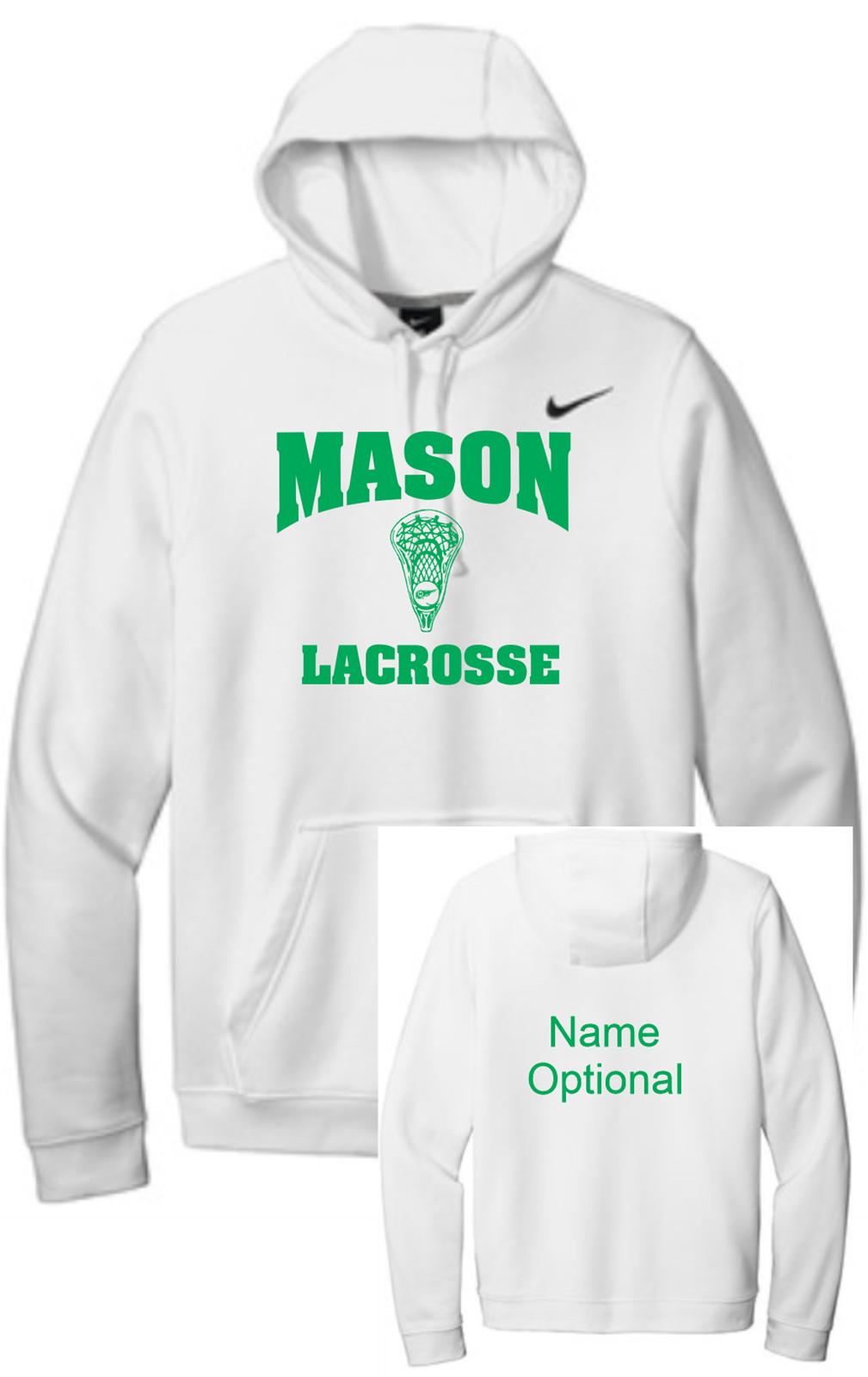 MHS 2022 Boys Lacrosse Nike Hoodie Sweatshirt Friday Threads
