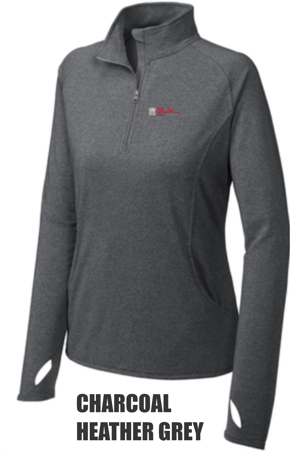 Clayton Industries Ladies SportTek 1/4 Zip Pullover Friday Threads