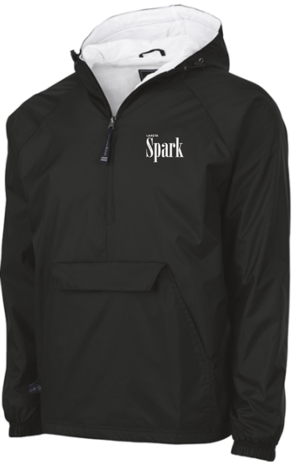 Lakota East Spark 1/4 zip Charles River Jacket Options Friday Threads