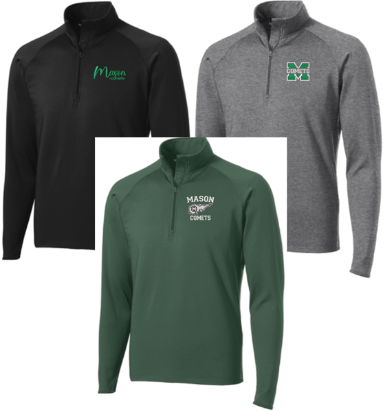 MHS 22 SportTek 1/2 Zips Friday Threads