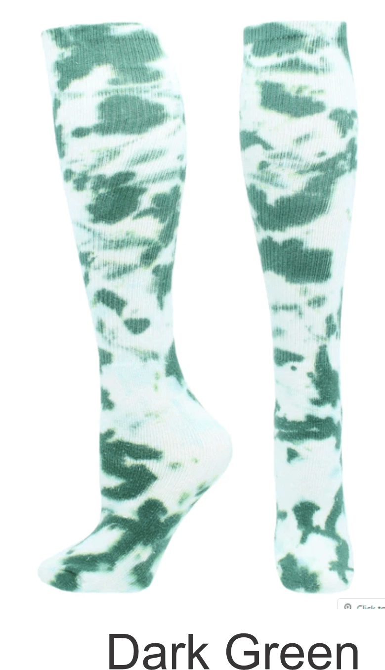 MMS 22 Tube Socks Tye Dye Friday Threads