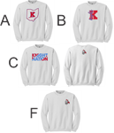 Picture of Kings 22 White Crewneck