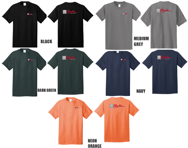 Picture of Clayton Industries Tall Cotton Short Sleeve T-shirt-DO NOT USE