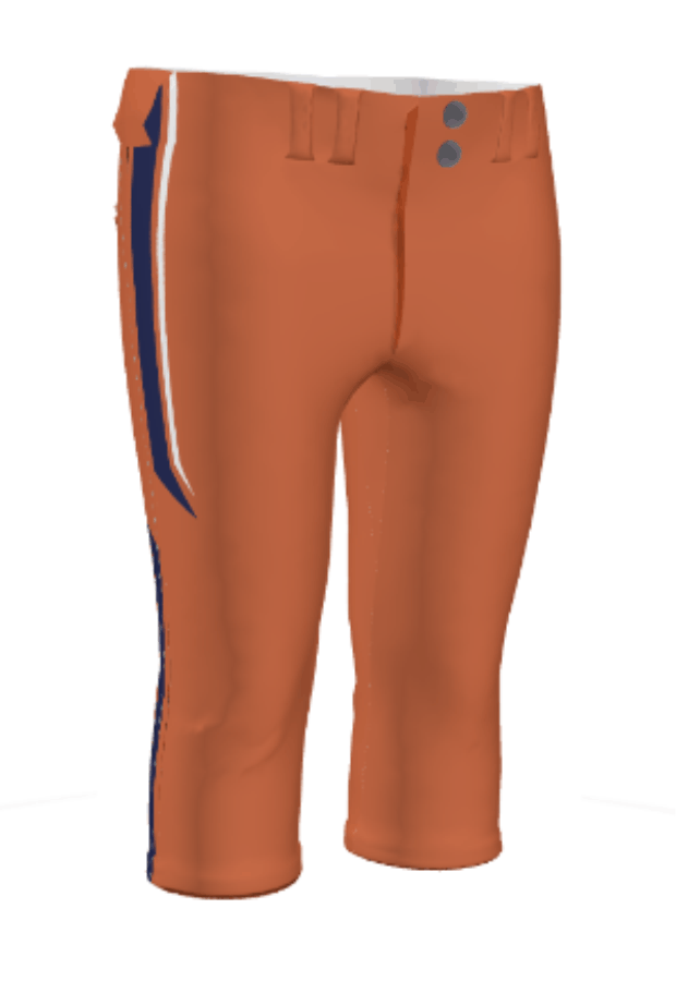 OFC HEAT Orange Softball Pants Friday Threads