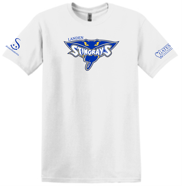 Stingrays '23 WHITE Cotton Short Sleeve - Friday Threads