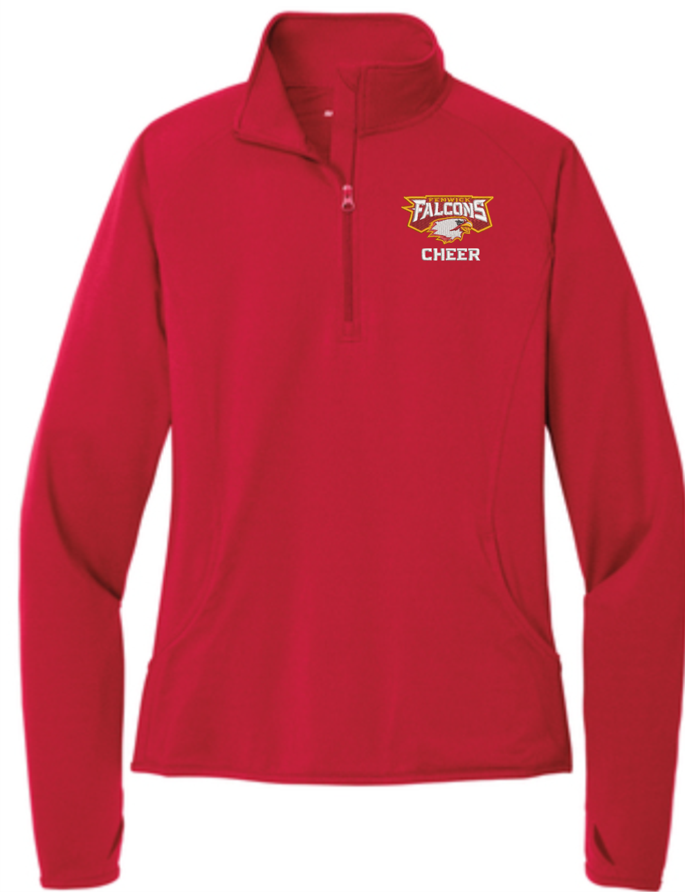 Fenwick Cheer '23 Women's SportWick 1/4 Zip Friday Threads