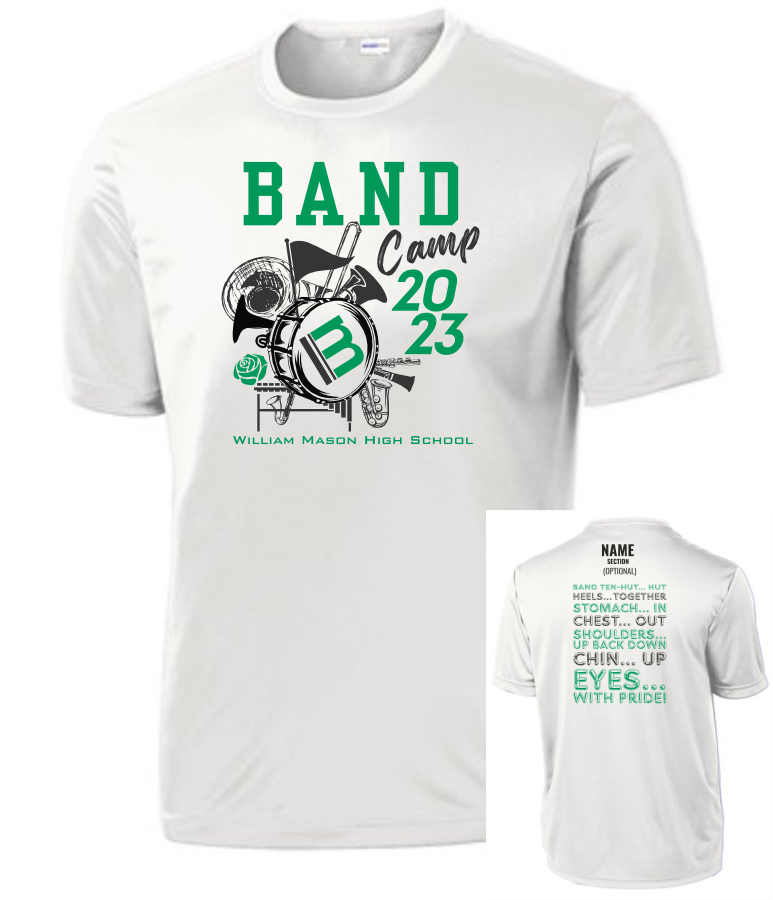 MHS Band Camp '23 Drifit T Friday Threads