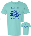 Picture of Countryside Y 24 Scuba Blue Crewneck tee