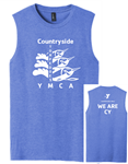 Picture of Countryside Y 24 Royal Frost Blue Muscle Tank