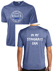 Picture of Stingrays 24 Heather Royal Performance Tee