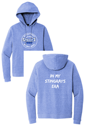 Picture of Stingrays 24 District Triblend Royal Frost Hoodie