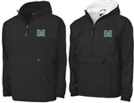 Picture of Mason Ultimate Hooded 1/4 zip Charles River Jacket