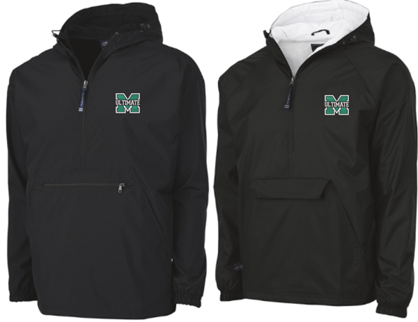 Picture of Mason Ultimate Hooded 1/4 zip Charles River Jacket