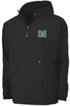 Picture of Mason Ultimate Hooded 1/4 zip Charles River Jacket