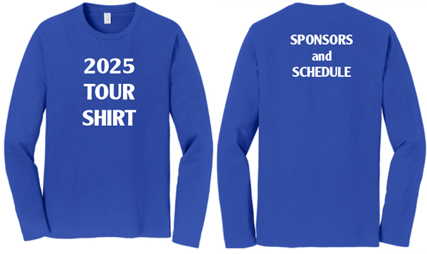Picture of Mason Band 25 Long Sleeve COTTON TOUR T- AVAILABLE THRU 9/7